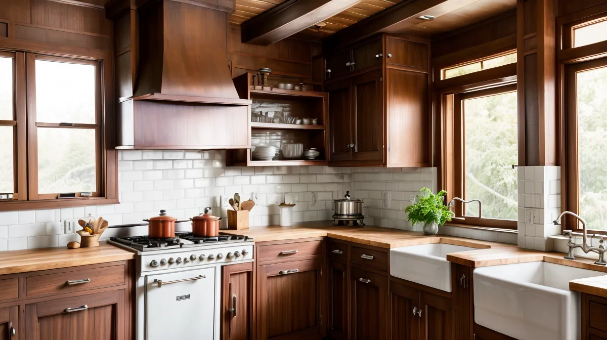 All-Clad D3 vs D5 stainless steel cookware compared side by side on a kitchen island, premium bonded pans for choosing the right All-Clad line
