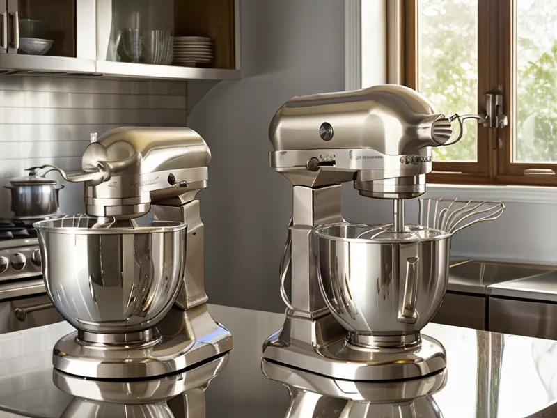 KitchenAid Pro 5 Plus stand mixer on a kitchen counter